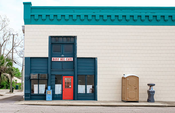 Porta potty delivery and setup in Alburtis, PA